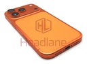 [IP17PRBH-OR-B] Apple iPhone 17 Pro Back / Battery Cover + Small Parts - Cosmic Orange (Pulled - Grade B)