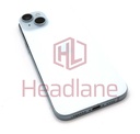 [IP15PBH-BL-C] iPhone 15 Plus Back / Battery Cover + Small Parts - Blue (Pulled - Grade C)