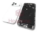 [IP17PMBH-SL-B] Apple iPhone 17 Pro Max Back / Battery Cover + Small Parts - Silver (Pulled - Grade B)