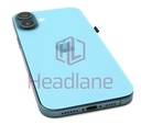 [IP16PBH-TL-C] Apple iPhone 16 Plus Back / Battery Cover + Small Parts - Teal (Pulled - Grade C)