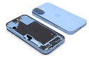 [IP17BH-MB-A] Apple iPhone 17 Back / Battery Cover + Small Parts - Mist Blue (Pulled - Grade A)