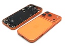[IP17PRBH-OR-NC-C] Apple iPhone 17 Pro Back / Battery Cover + Small Parts - Cosmic Orange (Pulled - Grade C) (No Camera)