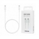 [EP-DA705BWEGWW] Samsung USB-C to USB-C Cable EP-DA705 25W 3A 1m - White (Retail Packed)