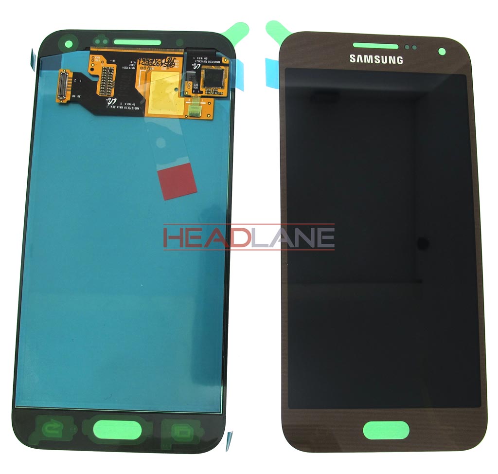 Samsung SME500 Galaxy E5 LCD Display / Screen + Touch Brown / Gold