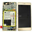 [02350TMS] Huawei P9 Lite LCD Display / Screen + Touch + Battery Assembly - Gold