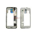 [GH96-07236B] Samsung SM-G900F Galaxy S5 Middle Cover / Chassis - Black