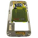 [GH96-08595A] Samsung SM-G925F Galaxy S6 Edge Middle Cover - Black