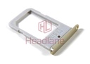 [GH98-35872C] Samsung SM-G925 Galaxy S6 Edge SIM Card Tray - Gold