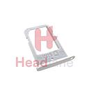 [GH98-35872B] Samsung SM-G925 Galaxy S6 Edge SIM Card Tray - White