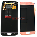 [GH97-18523E] Samsung SM-G930F Galaxy S7 LCD Display / Screen + Touch - Pink Gold