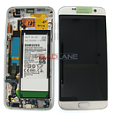 [GH82-13364A] Samsung SM-G935F Galaxy S7 Edge LCD Display / Screen + Touch + Battery White