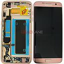 [GH97-18533E] Samsung SM-G935F Galaxy S7 Edge LCD Display / Screen + Touch - Pink Gold
