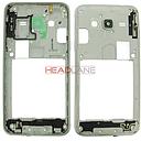 [GH98-39054A] Samsung SM-J320F Galaxy J3 (2016) Middle Cover - White