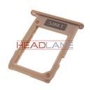 [GH64-06463C] Samsung SM-J530 Galaxy J5 (2017) Dual SIM Card Tray - Gold