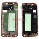 [GH98-41314C] Samsung SM-J530 Galaxy J5 (2017) Front Case - Gold