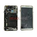 [GH97-15209E] Samsung SM-N9005 Galaxy Note 3 LTE LCD Display / Screen + Touch - White Gold